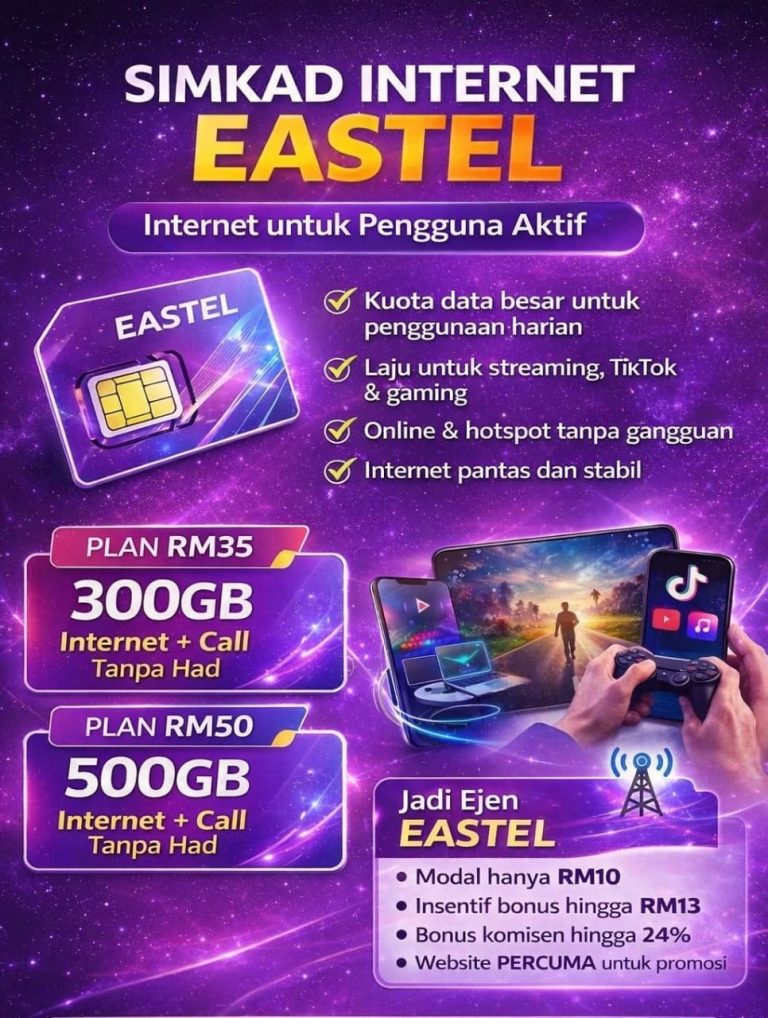 SIMKAD EASTEL – INTERNET POWER 2026!